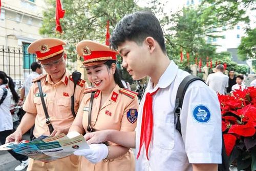 Từ 4/9, Công an Tp.Hà Nội ra quân xử lý vi phạm giao thông ở học sinh