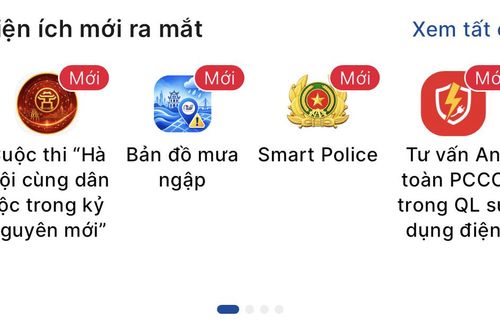 Hà Nội vận hành 'Bản đồ mưa ngập' trên ứng dụng iHanoi