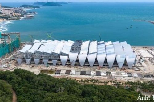 Lộ diện 13 'nhịp sóng' trên mái Trung tâm Hội nghị APEC
