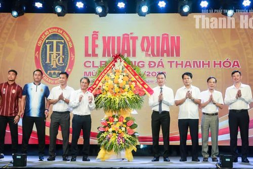 Câu lạc bộ Bóng đá Thanh Hóa xuất quân, sẵn sàng vượt thử thách ở mùa giải 2026/2027