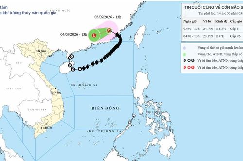 Bão số 5 suy yếu, Việt Nam không còn nguy cơ bị ảnh hưởng trực tiếp