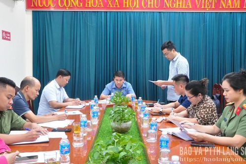 Đối thoại với các hộ dân đã có quyết định cưỡng chế thu hồi đất để thực hiện Dự án Trụ sở làm việc Công an tỉnh Lạng Sơn