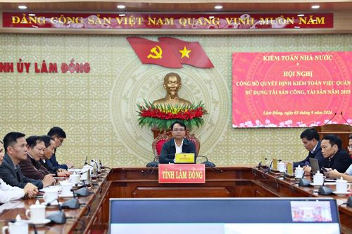 Công bố quyết định kiểm toán tại các cơ quan thuộc Tỉnh ủy Lâm Đồng