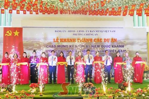 Chiềng An khánh thành 3 công trình trường học