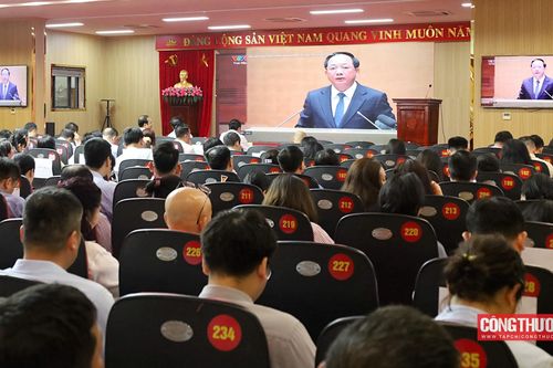 Đảng ủy Bộ Công Thương tham dự Hội nghị toàn quốc nghiên cứu, học tập, quán triệt và triển khai thực hiện một số Nghị quyết, Chỉ thị của Bộ Chính trị