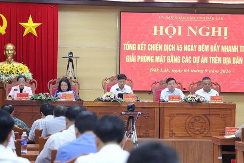 Đắk Lắk: 7 dự án hoàn thành 100% mặt bằng sau chiến dịch 45 ngày đêm