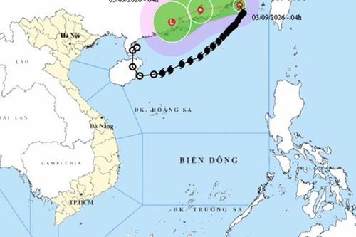 Ngày 3/9: Bão số 5 rời Biển Đông, nhiều vùng biển có gió mạnh, sóng lớn