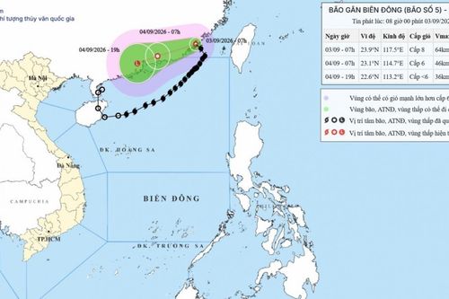 Bão số 5 tan dần, Bắc và Trung Bộ sắp 'dứt' nắng nóng