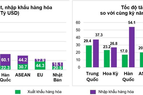 Xuất nhập khẩu lập kỷ lục, cán cân thương mại nhập siêu hơn 20 tỷ USD