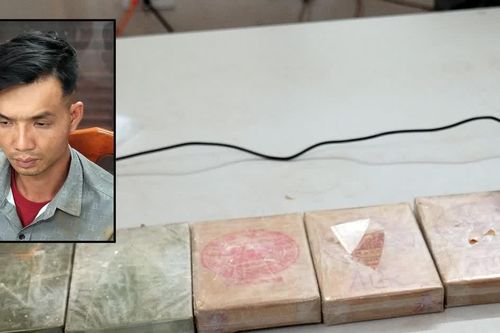 Tóm gọn đối tượng mua bán trái phép 5 bánh heroin