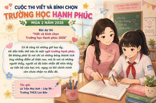 Tình yêu thương của thầy cô là điểm tựa để học sinh tin vào chính mình