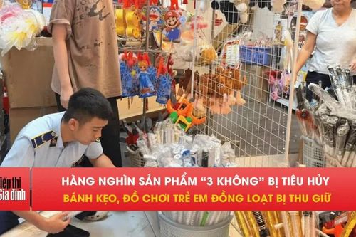 Hà Nội tiêu hủy loạt bánh kẹo, đồ chơi '3 không' trước Trung thu