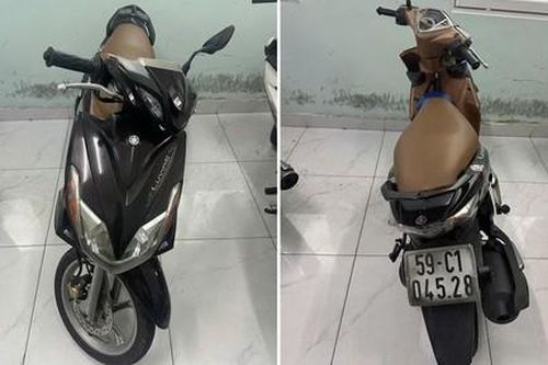 Công an TPHCM tìm chủ sở hữu xe Yamaha Luvias liên quan vụ án ma túy