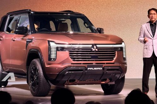 Mitsubishi Pajero thế hệ mới trở lại với khung gầm rời, máy dầu 2.4L