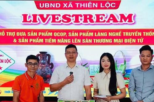Thiên Lộc đưa sản phẩm địa phương lên không gian số