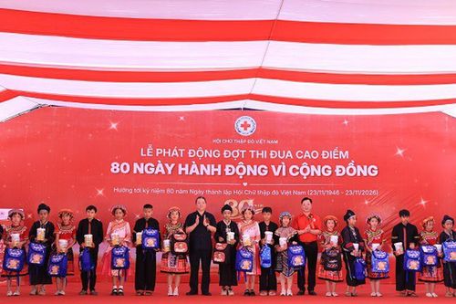 Lễ phát động Đợt thi đua cao điểm '80 ngày hành động vì cộng đồng'