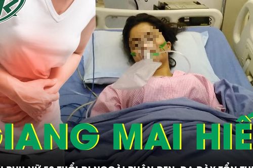 Người phụ nữ đi ngoài phân đen, dạ dày tổn thương do mắc giang mai hiếm gặp