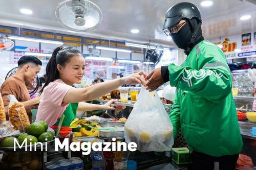 Grab mở thêm 'cánh cửa số' cho tiểu thương chợ Cồn