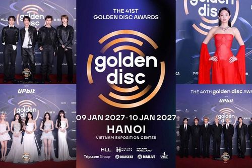 Golden Disc Awards lần thứ 41 sẽ tổ chức vào tháng 1.2027 tại Hà Nội