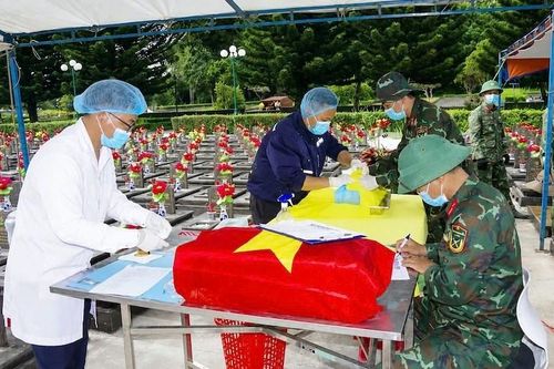 Gia Lai hoàn thành lấy mẫu ADN tại 113 nghĩa trang liệt sĩ