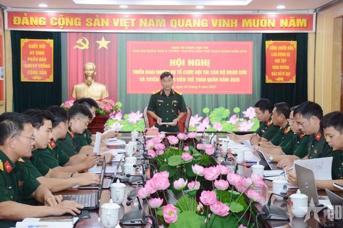 Triển khai nhiệm vụ tổ chức Hội thi cán bộ Đoàn giỏi và Tuyên truyền viên trẻ toàn quân năm 2026