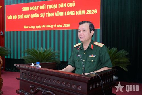 Quân khu 9: Sinh hoạt đối thoại dân chủ tại Vĩnh Long