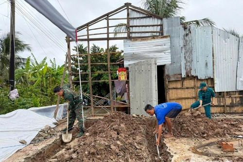 Cà Mau: Những ngày dựng mái ấm nghĩa tình
