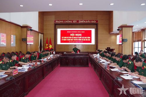Binh chủng Hóa học lấy ý kiến kế hoạch tổ chức kỷ niệm 70 năm ngày truyền thống