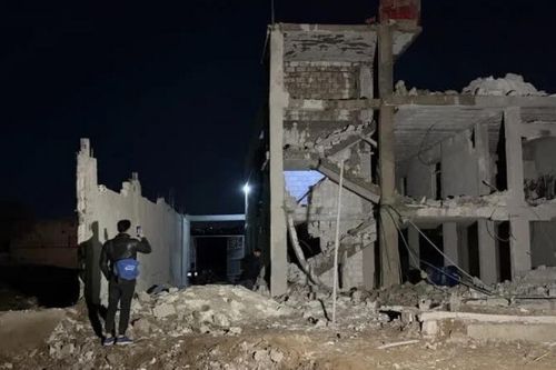 Israel nã pháo vào vùng ven Damascus của Syria, chưa có thông tin thiệt hại về người và của