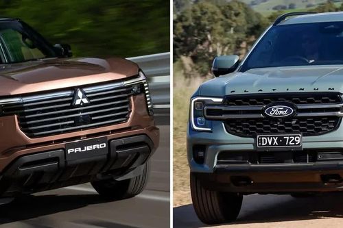 Mitsubishi Pajero đời mới chốt giá cao hơn Ford Everest
