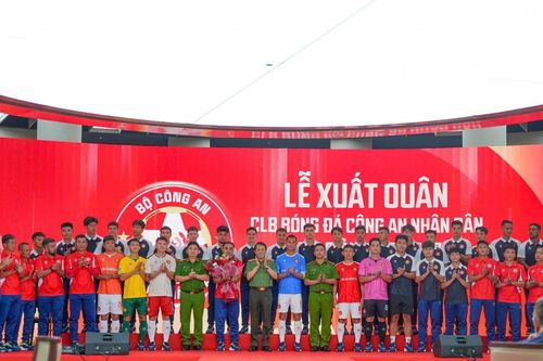 CAND FC ra mắt, mục tiêu sớm giành vé trở lại V-League