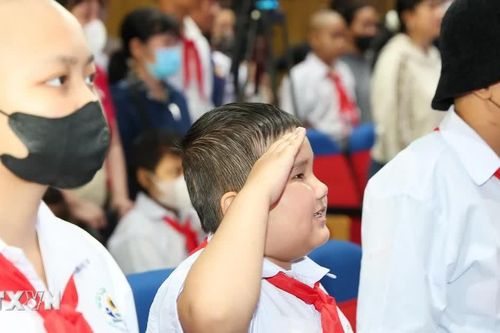 Lễ khai giảng đặc biệt của trẻ em mắc bệnh hiểm nghèo tại Thành phố Hồ Chí Minh