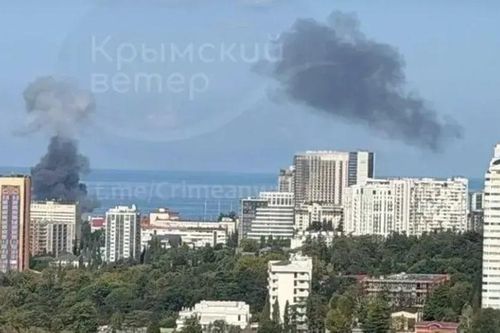Video tàu của Nga ở Sochi bị Ukraine tấn công