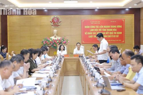 Dân chủ ở Thanh Hóa không dừng lại ở khẩu hiệu, mà biến thành nguồn lực phát triển