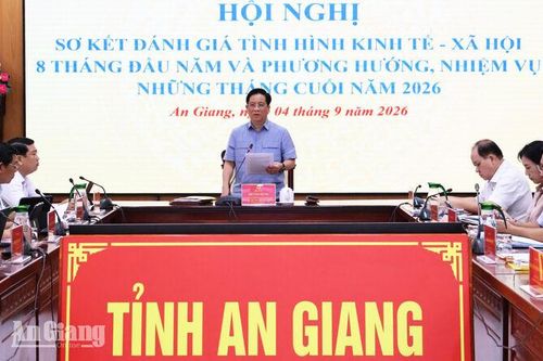 Chủ tịch UBND tỉnh An Giang chỉ đạo giải ngân 70% vốn đầu tư công trước ngày 30/9