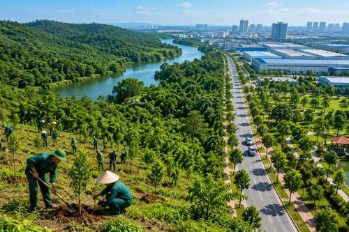 Giữ màu xanh cho phát triển bền vững