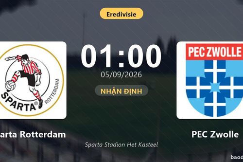 Nhận định Sparta Rotterdam vs PEC Zwolle: Điểm nóng cuộc đua tốp đầu