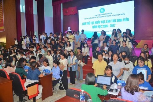 540 sinh viên nhập học Phân hiệu Đại học Thái Nguyên tại Điện Biên