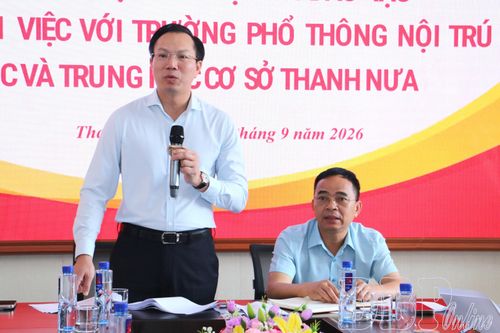 Thứ trưởng Bộ Giáo dục và Đào tạo kiểm tra công tác chuẩn bị khai giảng năm học mới tại Điện Biên