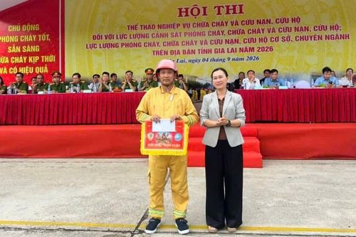 Hội thi Thể thao nghiệp vụ chữa cháy và CNCH: Công ty TNHH Tổng hợp Tân Đại Hưng giành giải nhất