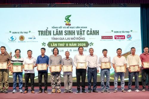 Bế mạc Liên hoan, triển lãm, hội thi Sinh vật cảnh tỉnh Gia Lai mở rộng lần thứ II