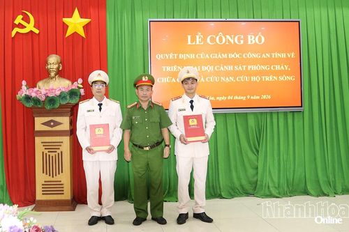 Công an tỉnh Khánh Hòa triển khai Đội Cảnh sát phòng cháy chữa cháy và cứu nạn, cứu hộ trên sông