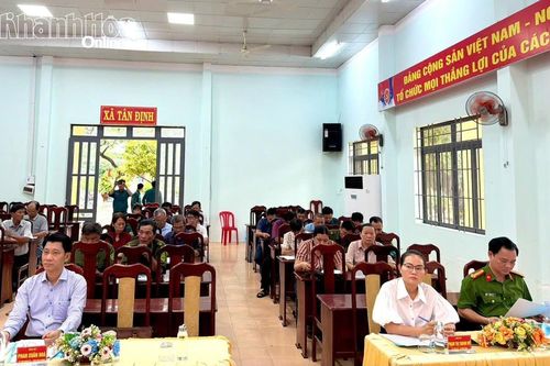 Xã Tân Định triển khai công tác tuyển chọn, gọi công dân nhập ngũ năm 2027