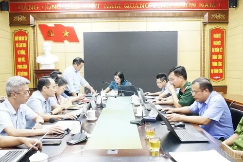 Phó Bí thư chuyên trách các cơ quan Đảng tỉnh Lê Thị Thanh Bình làm việc với Ban Thường vụ Đảng ủy xã Bản Liền
