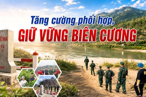 Tăng cường phối hợp, giữ vững biên cương