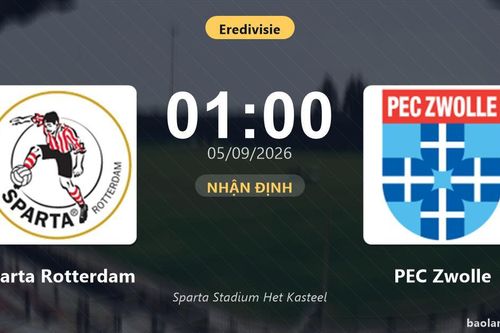 Nhận định Sparta Rotterdam vs PEC Zwolle: Điểm nóng cuộc đua tốp đầu