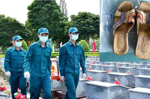 An Giang: Phát hiện đôi dép trong mộ liệt sĩ, mong sớm tìm lại tên đồng đội