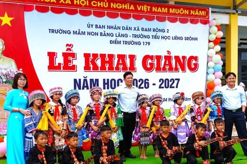 Khai giảng sớm ở những điểm trường giữa đại ngàn Tây Nguyên