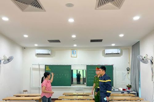 Chủ động bảo đảm PCCC tại các điểm học tạm phục vụ dự án sân bay Gia Bình
