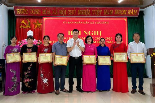 Xã Trà Lĩnh triển khai nhiệm vụ năm học 2026 - 2027